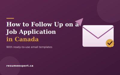 How to Follow Up on a Job Application in Canada (With Email Templates)